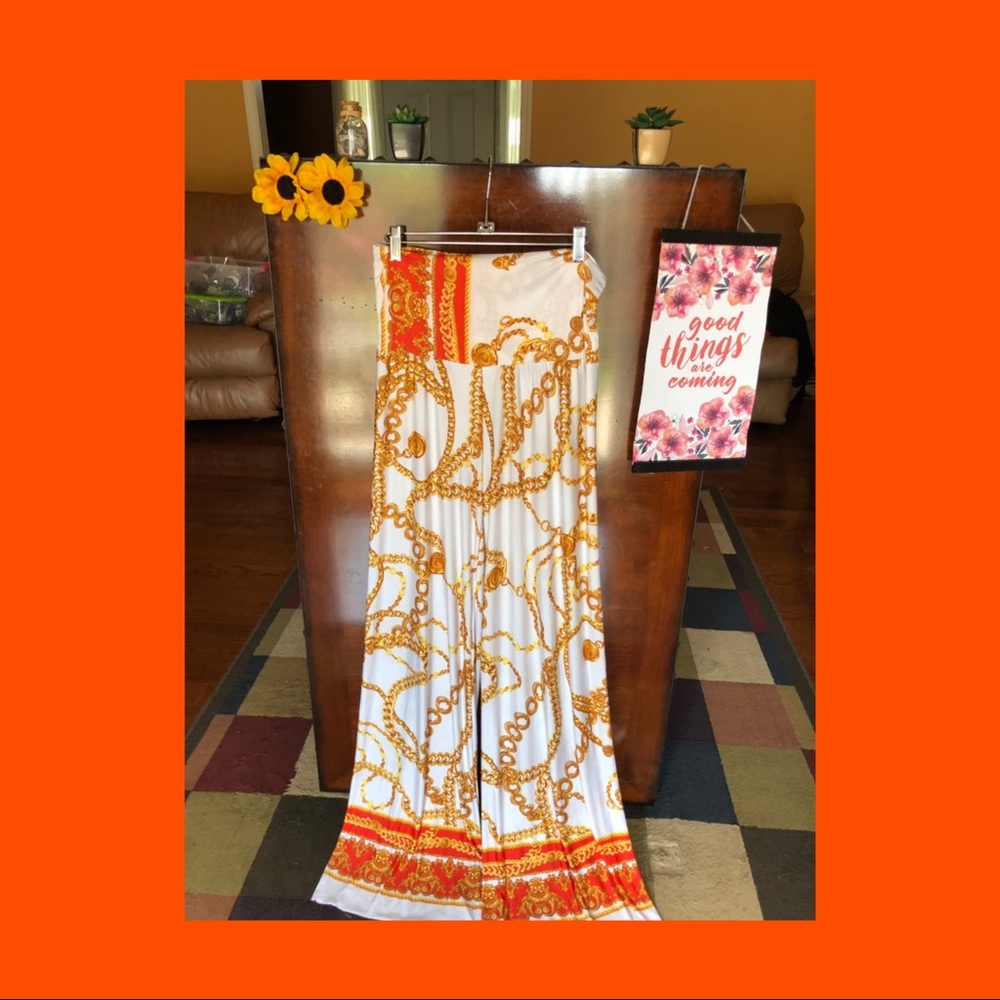 Women’s Rainbow Palazzo Pants